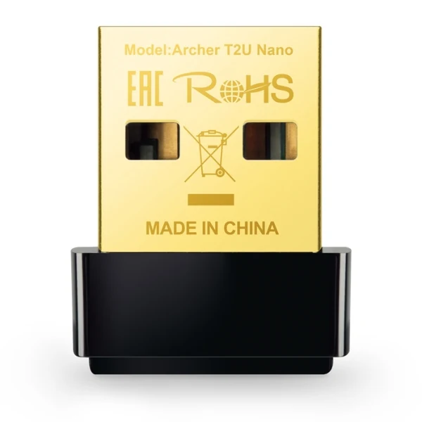 Adaptador USB TP-Link Archer T2U Nano AC600 Wi-Fi Dual Band USB 2.0