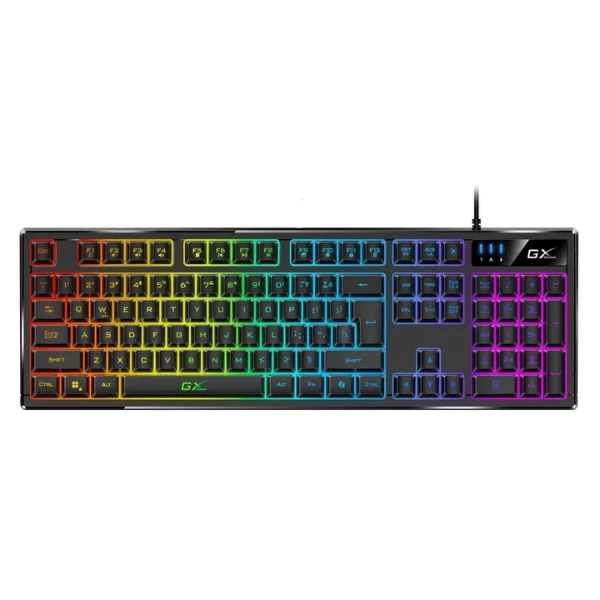 Teclado Gaming Genius Scorpion K7 RGB USB Español - Negro - 31310054401