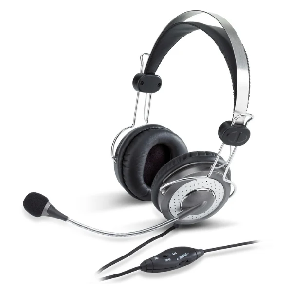 Audífono con Micrófono Genius HS-04S SmartPhone 3.5 mm TRRS - Negro - 31710156101