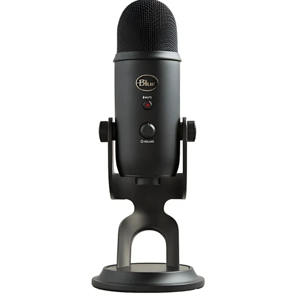Micrófono Logitech Yeti Blackout USB 16 bits Negro - 988-000504