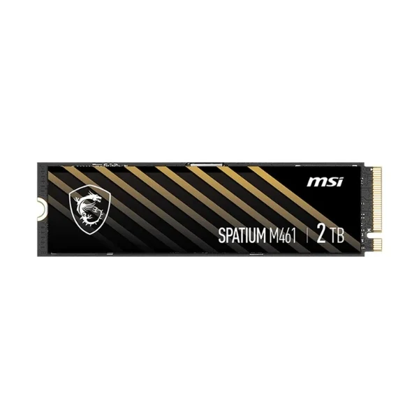 Disco Duro SSD MSI SPATIUM M461 2TB 3D NAND PCIe Gen 4 x4 NVMe M.2 2280 Internal