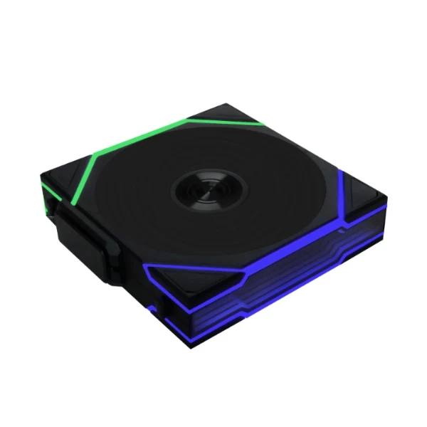 Fan Cooler Lian Li Uni Fan Reverse TL Wireless Fluid Dynamic Bearing 140mm - Negro - RGB