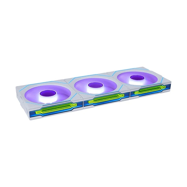 Fan Cooler Lian Li Uni Fan SL-INF Wireless 120 Fluid Dynamic Bearing 120mm - Blanco - RGB - 3 Pack