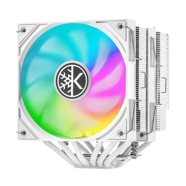 CPU Cooler KingCool CRYO TITAN ARGB - 260 W - 59.63 CFM - 29.8 dBA - Blanco