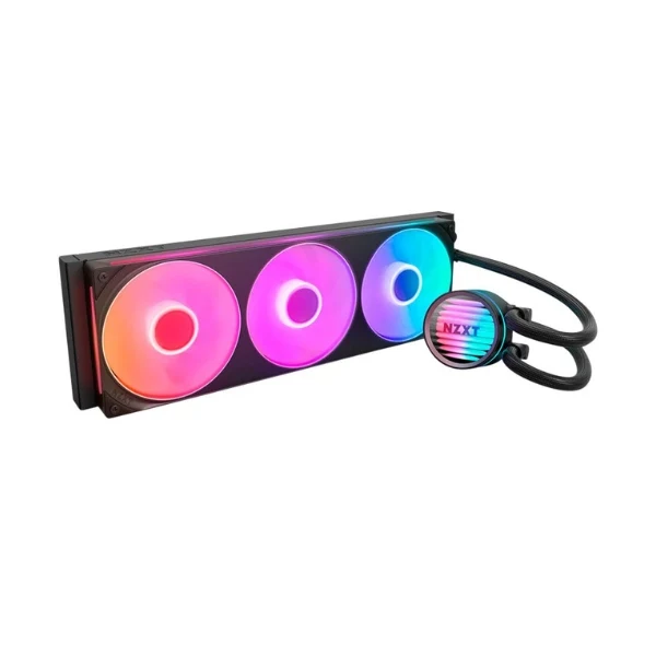 Enfriador Líquido NZXT Kraken Core RGB 360mm All-in-One - Negro