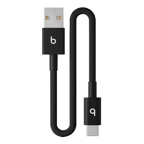 Cable Apple Beats USB-A a USB-C Trenzado 20 cm - Negro MEQL4LL/A