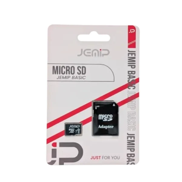 Memoria Micro SD JEMIP Basic 128GB Clase 10 con Adaptador SD