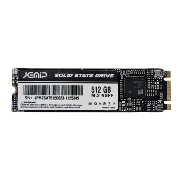 Disco Duro SSD JEMIP BASIC 512GB M.2 NGFF SATA III 6Gb/s