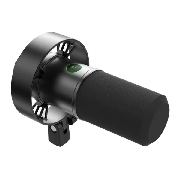 Micrófono FiFine K688 Dinámico XLR USB Cardioide Con Mute Touch y Monitoreo