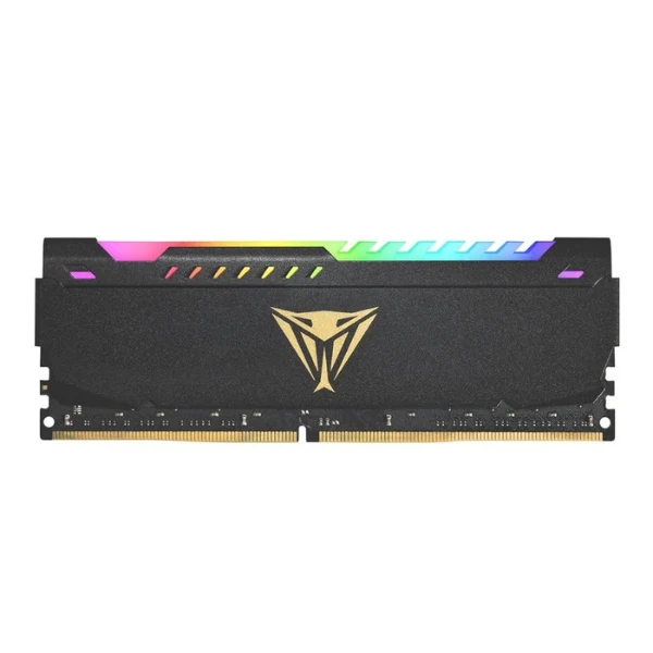 Patriot Viper Steel RGB 8GB (1 x 8GB) DDR4-3600 PC4-28800 CL18 Desktop Memory Single Module PVSR48G320C8 - Black