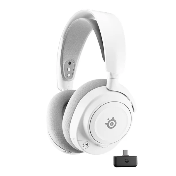 Audífonos gaming inalámbricos SteelSeries Arctis Nova 7 Gen 2 Wireless con Bluetooth - 61731 - Blanco