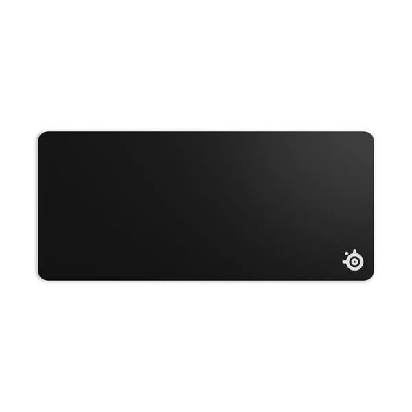 Mousepad gaming SteelSeries QcK XXL de tela con base de goma antideslizante - 63429 - Negro