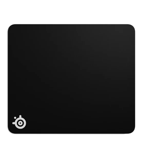 Mousepad gaming SteelSeries QcK Heavy Large de tela con base de goma antideslizante - 63008 - Negro