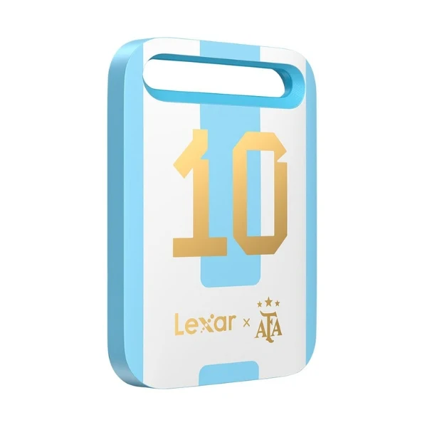 Disco Duro SSD Lexar Air Elite Legends Series 512GB USB 3.2 Gen 1 Type-C Portable Externo AFA Edition Blue