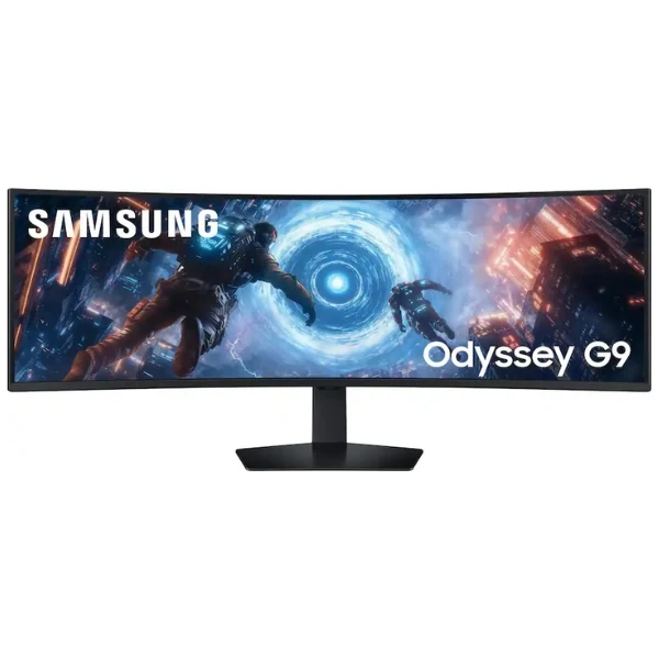 Monitor Samsung Odyssey G9 G91F 49" Gaming Curvo DQHD 144Hz VA FreeSync Premium Pro - Negro - LS49FG910ENXZA