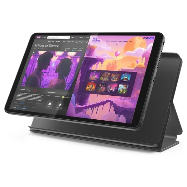 Tablet Lenovo Tab One 8.7" HD - MediaTek Helio G85 - 4GB RAM - 64GB - Estuche Folio Incluido