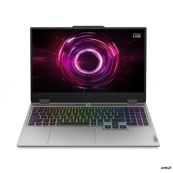 Laptop Gaming Lenovo LOQ 15.6" FHD 144Hz AMD Ryzen 7 250 NVIDIA GeForce RTX 5060 8GB 512GB SSD 16GB RAM Backlit Windows 11 Luna Grey