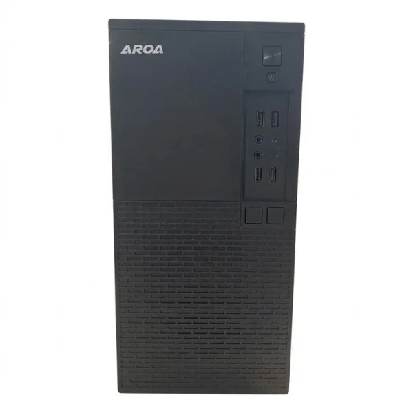Case Aroa AR-5025 microATX Negro con 3 USB y HD Audio