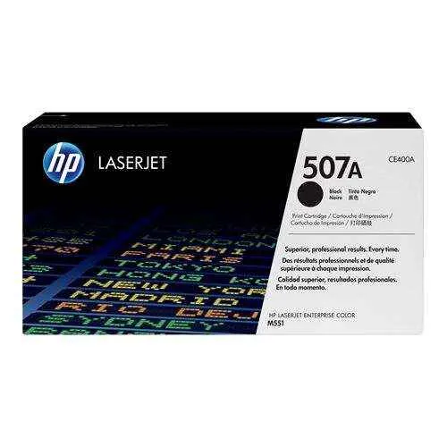 HP CE400A Negro Tóner Original - 507A