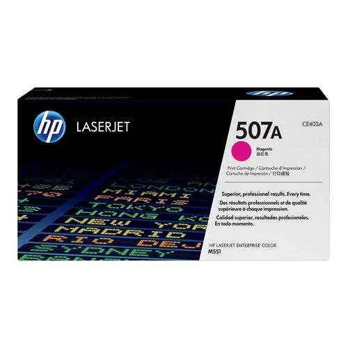 HP CE403A Magenta Tóner Original - 507A