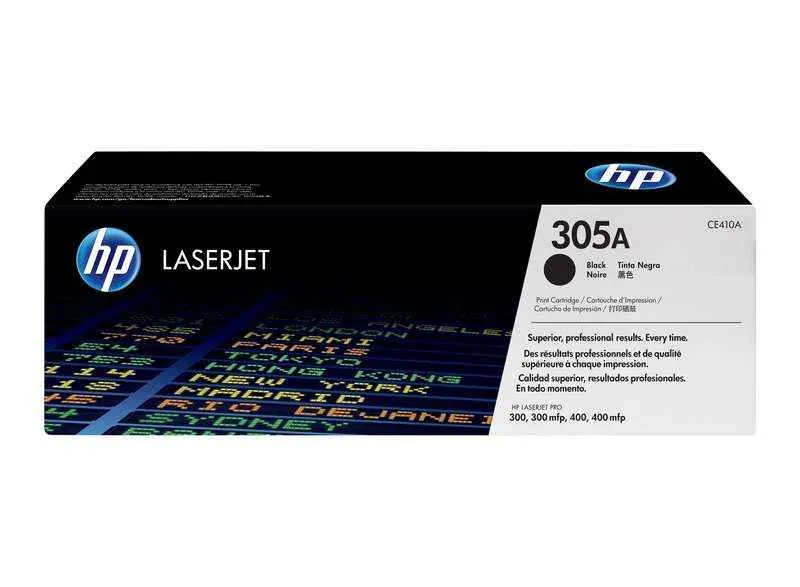 HP CE410A Negro Tóner Original - 305A