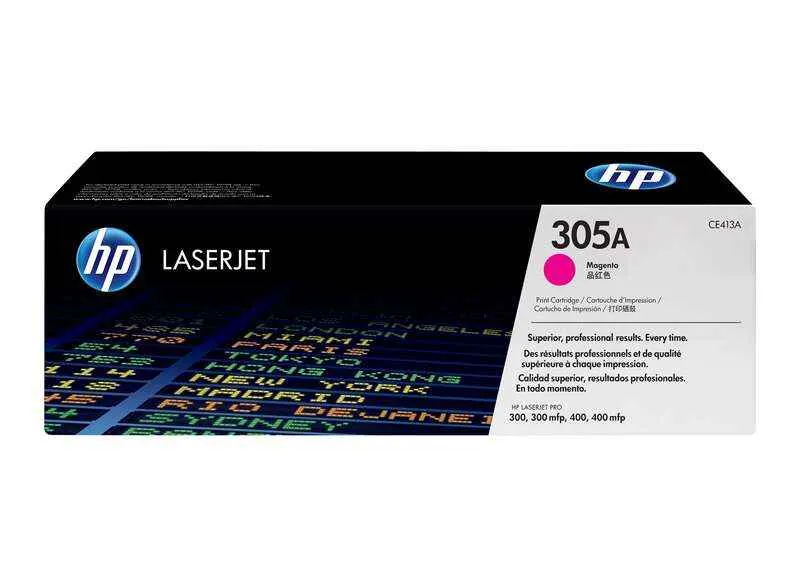 HP CE413A Magenta Tóner Original - 305A