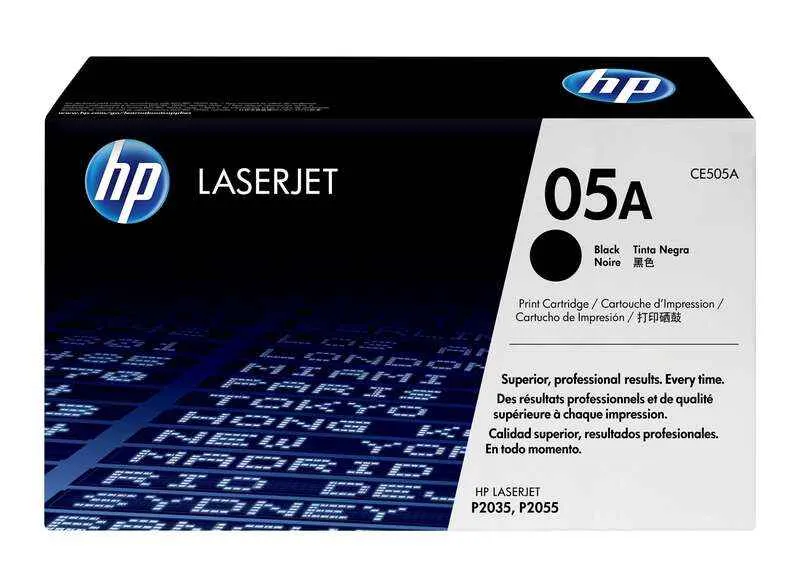 HP CE505A Negro Tóner Original - 05A