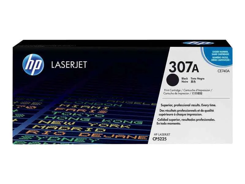 HP CE740A Negro Tóner Original - 307A