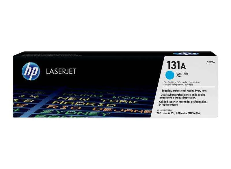 HP CF211A Cyan Tóner Original - 131A