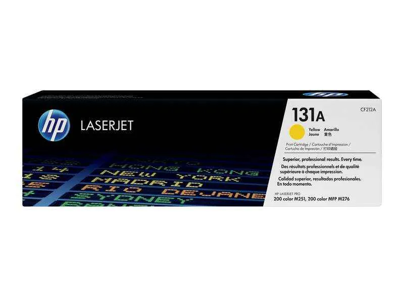 HP CF212A Amarillo Tóner Original - 131A