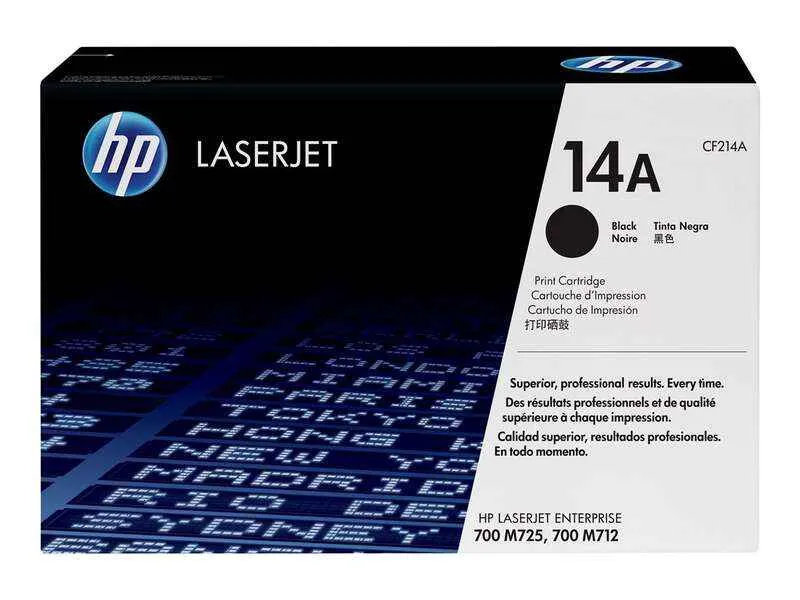 HP CF214A Negro Tóner Original - 14A