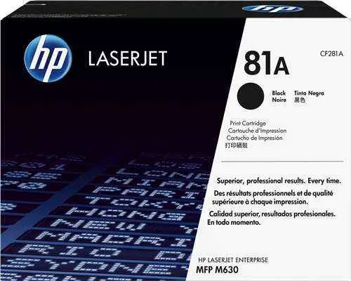 HP CF281A Negro Tóner Original - 81A