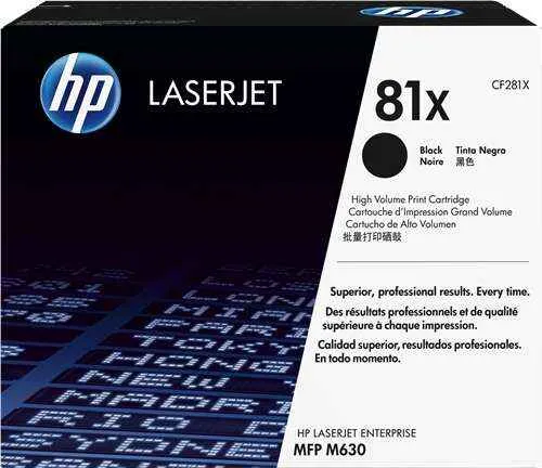 HP CF281X Negro Tóner Original - 81X