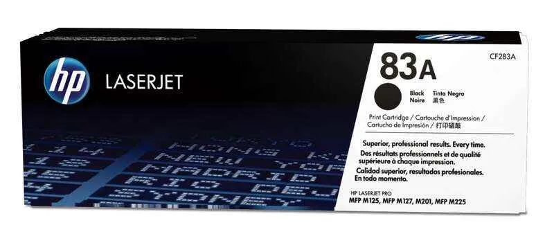 HP CF283A Negro Tóner Original - 83A