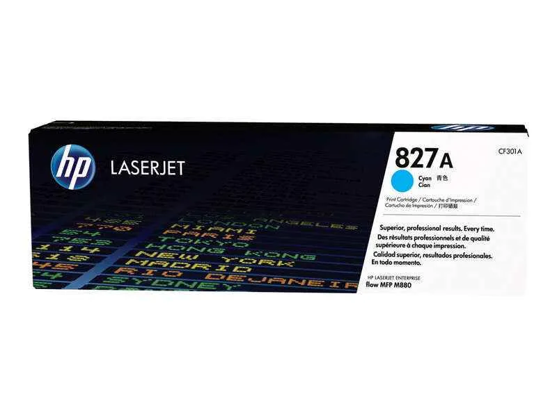 HP CF301A Cyan Tóner Original - 827A