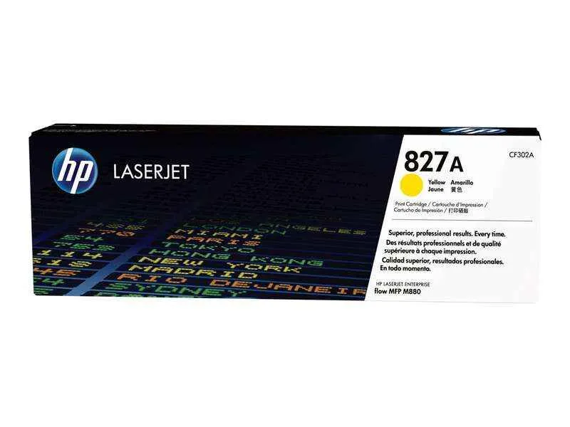 HP CF302A Amarillo Tóner Original - 827A