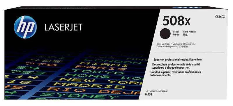 HP CF360X Negro Tóner Original - 508X