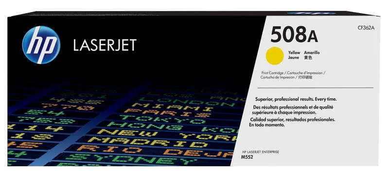 HP CF362A Amarillo Tóner Original - 508A