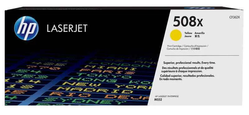 HP CF362X Amarillo Tóner Original - 508X