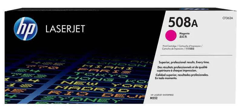 HP CF363A Magenta Tóner Original - 508A