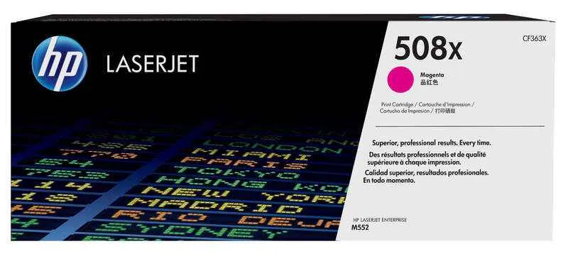 HP CF363X Magenta Tóner Original - 508X