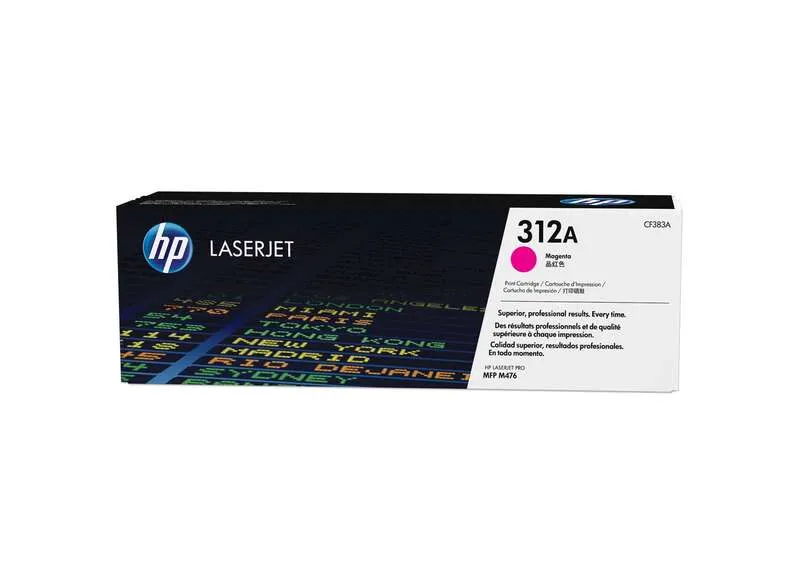 HP CF383A Magenta Tóner Original - 312A