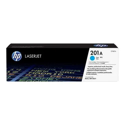 HP CF401A Cyan Tóner Original - 201A