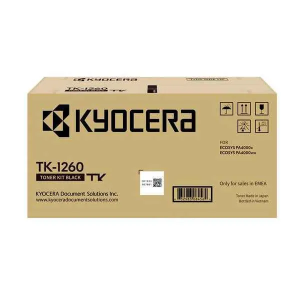 Kyocera TK1260 Negro Tóner Original - 1T0C150NL0