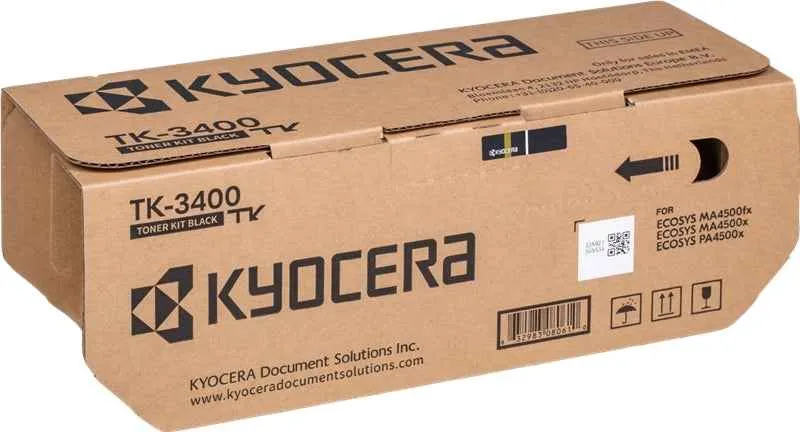 Kyocera TK3400 Negro Tóner Original - 1T0C0Y0NL0