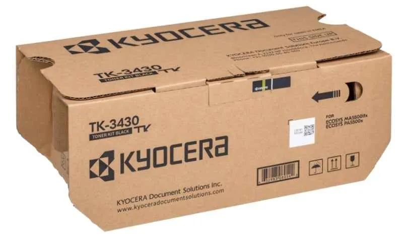 Kyocera TK3430 Negro Tóner Original - 1T0C0W0NL0