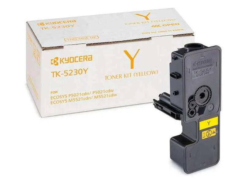 Kyocera TK5230 Amarillo Tóner Original - 1T02R9ANL0/TK5230Y