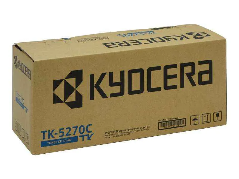 Kyocera TK5270 Cyan Tóner Original - 1T02TVCNL0/TK5270C