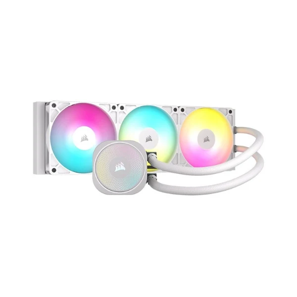 Enfriador Líquido Corsair NAUTILUS 360 RS ARGB 360mm All in One – Blanco