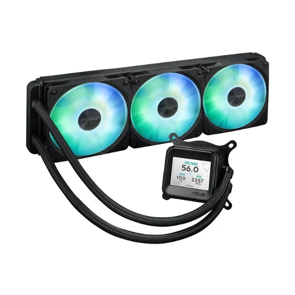 Enfriador Líquido ASUS Prime LC 360 ARGB LCD 360mm All in One – Negro